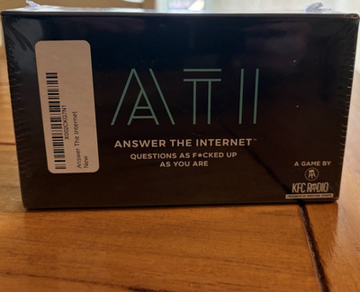 Barstool Sports Answer The Internet Card Game, 4 Players, Ages 17+