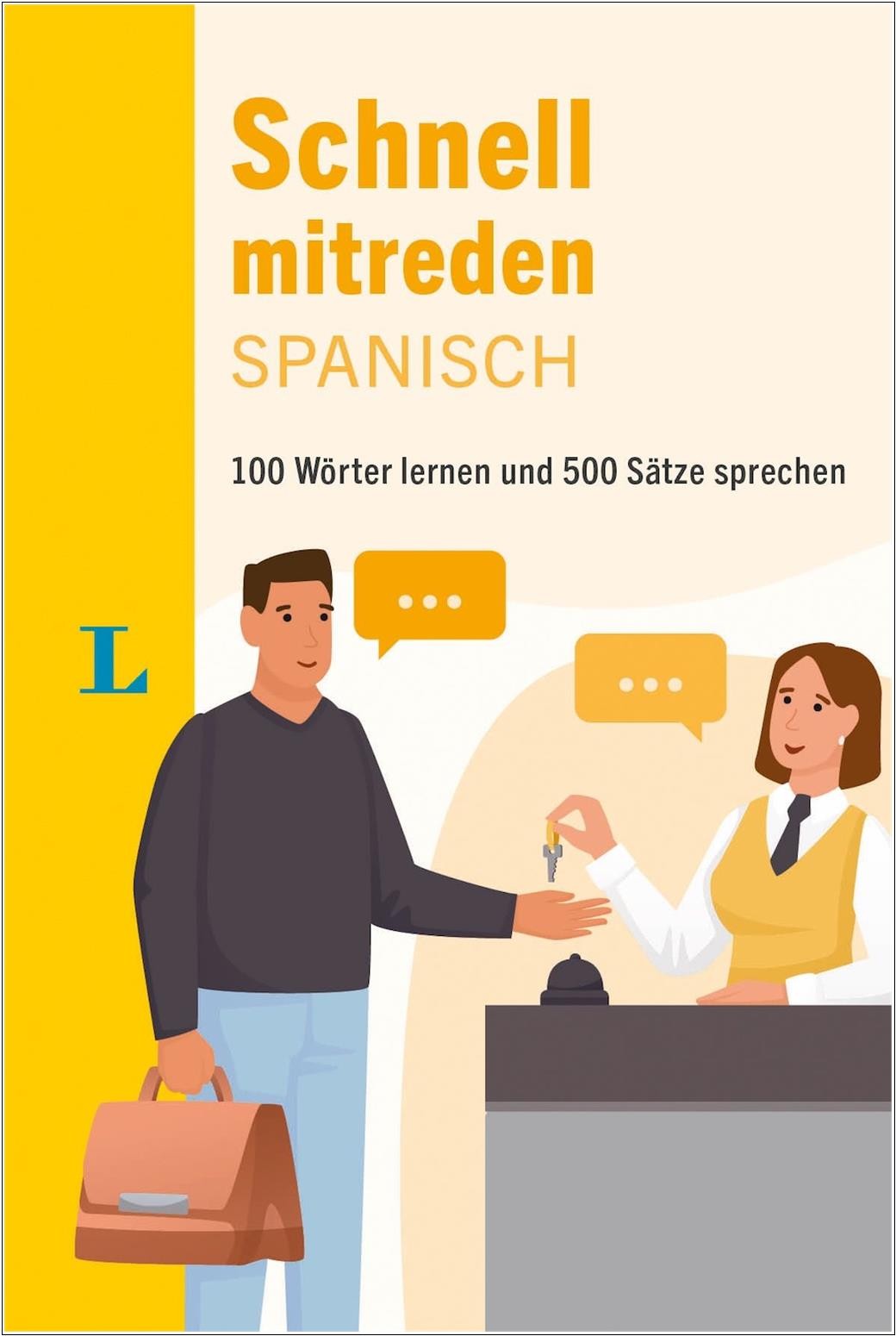 100 Wörter 500 Sätze auf Spanisch lernen Wörterbuch Sprachführer für Reisende