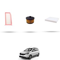 Hoffcar Set Service - 3 Filter Kompatibel Mit Dacia Lodgy 1.2 Tce 85Kw Von 20