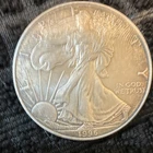 U.S. Mint American Eagle 1996 1 oz Silver Coin .999 Fine Business Strike