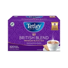 Authentic English Breakfast Black Tea - 320 No-Strings Teabags, Superior Quality