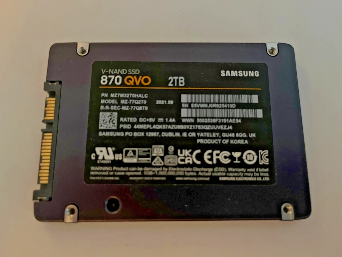 Samsung 2TB Storage Capacity Hard Drives (HDD, SSD & NAS) for sale