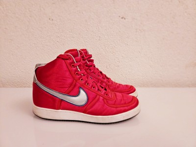 Nike Vandal High Supreme Samba Red Met Silver-Cars Blue 44 10 304715 601 Vintage