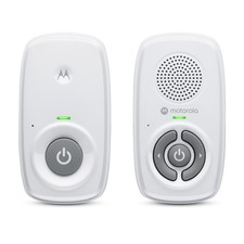 Image of Motorola Nursery AM21/MBP21 Audio Baby Monitor - 1 Count (Pack of 1), White 