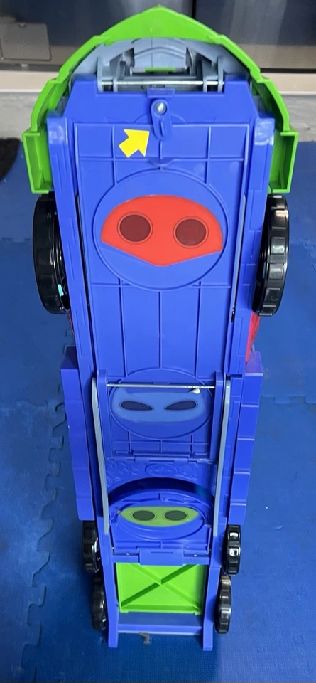 PJ Masks Transforming 2 en 1 Cuartel General Móvil, Juego Juguetes para Niños Edades 3 (SIN FIGURAS) Foto 3 de 4