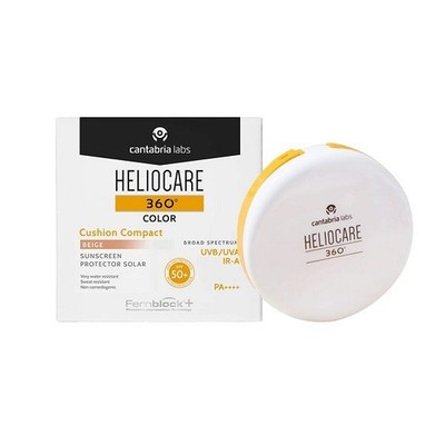CANTABRIA LABS Heliocare 360 SPF 50+ Oil-Free Compact Color Beige 10g