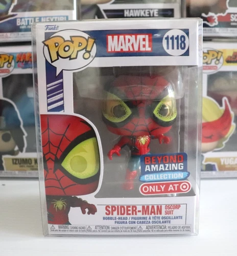 Funko Pop Marvel #1118 Spider-Man Beyond Amazing Collection + Protector