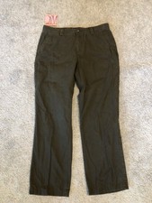 Weatherproof Vintage Utility Green Pants Mens 36X32 Relaxed Fit 5-Pocket Canvas