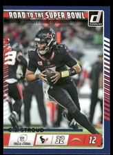 2025 Donruss #1 C.J. Stroud Road to the Super Bowl Wild Card
