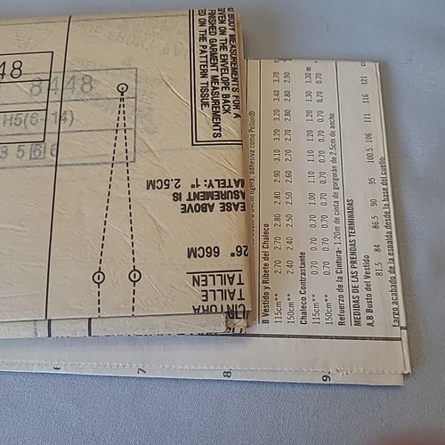 Sewing Pattern Simplicity S8448 50's Style Sheath Dress & Jacket Size 6-14 Uncut - Picture 6 of 6