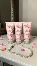 3 Pack Bath and Body Works BODY CREAM lotion 8 oz Pink Chiffon