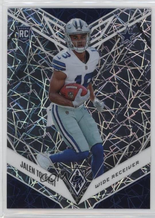 2022 Panini Phoenix Rookies Silver Lazer Jalen Tolbert #131 Rookie RC 09j5