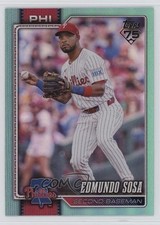2026 Topps Series 1 Aqua Rainbow Foil Edmundo Sosa #289 1cl6