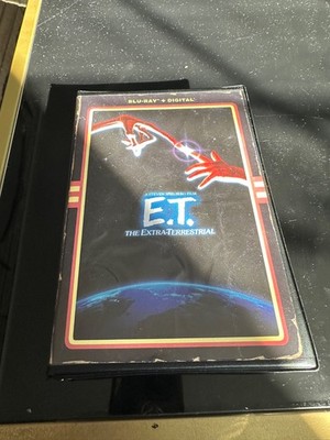 E.T. THE EXTRA TERRESTRIAL Blu-Ray VHS  Drew Barrymore Dee Wallace
