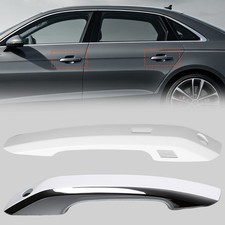 4pcs White Door Handle Cover For 2017-2024 Audi A4 A5 Q5 - Abs High Trim 4pcs White Door Handle Cover For 2017-2024 Audi A4 A5 Q5 - Abs High Trim