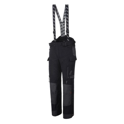 Herren Motorrad Hose Touring Kurzversion Rukka TitanTrail-R Schwarz/Grau