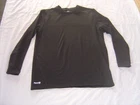 Russell Athletic Men's Long Sleeve Dri-Power Polyester Pullover Shirt Size XL Bk