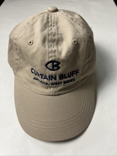 VTG 80s Curtain Bluff Dorfman Pacific Co. Hat Cap Antigua West Indies