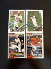 Baltimore Orioles Baseball Card Lot (4-Cards, 2021-2026)