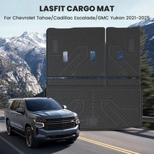 Cargo Mat for Cadillac Escalade / GMC Yukon 2021-2025 TPE Trunk Mat Cargo Liner