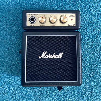 Marshall MS-2 Combo Gitarrenverstärker für E-Gitarre, 1 Kanal, 1 Lautsprecher