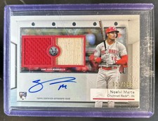 2024 Topps Museum Noelvi Marte Signature Dual Jersey Auto/Bat RC #/299