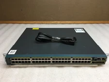 Cisco Catalyst 2960-S Series PoE+ 48-Port Network Switch WS-C2960S-48LPS-L