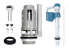 Ulinlo Pouly 3-Inch Dual Flush Valve Repair Kit Upgraded Drain Outlet
