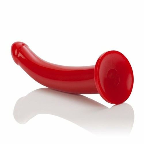 Red Rider Beginner Strap-on Harness + Slim Slender Anal G-spot Dong Dildo SexToy - Picture 10 of 12