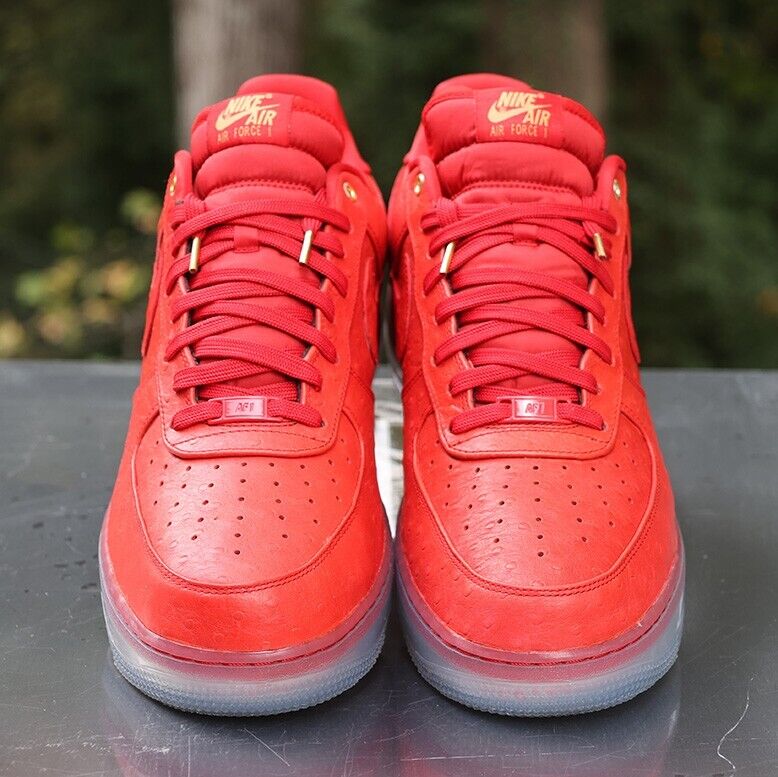 Nike Air Force 1 CMFT Lux Low Ostrich Red Men's Size 15 Nike Air Force 1 CMFT Lux Low Ostrich Red Men's Size 15