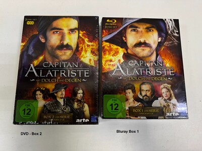 Capitan Alatriste - Mit Dolch und Degen - Box 2 / Box 1 Bluray NEU