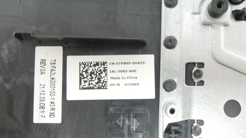 Dell Vostro 3520 3525 Palmrest & RUSSIAN Keyboard Assembly - TPXKP - Picture 6 of 6