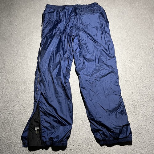 Vtg Nautica Competition Pants Mens Small Windbreaker Track Pants Mesh Nautical - Picture 9 of 11