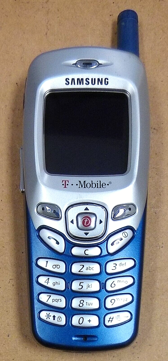 Samsung SGH-C225 - Blue and Silver ( T-Mobile ) Very Rare Cellular