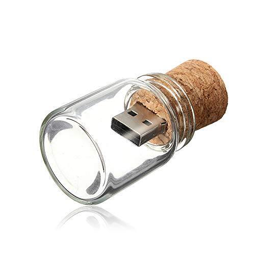 USB 2.0 Flash Drive 2TB 1TB 512GB 32GB Memory Stick Glass Sticks Drift Bottle - Afbeelding 11 van 13