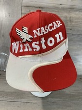Vintage Winston Cup Series NASCAR Racing Red Trucker Snapback Chase Hat