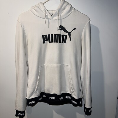 Puma | Women Hooded Sweatshirt Women s M Very Good Shape Logo Trim