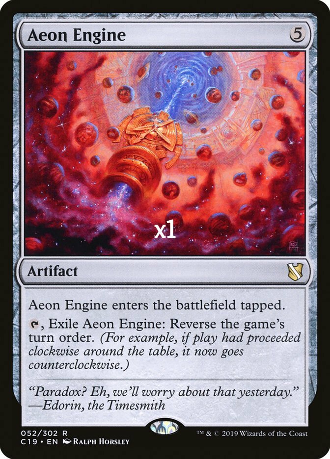 MTG Commander 2019 C19 Aeon Engine MINT