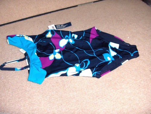 Girls Size X-SMALL (5) * OLD NAVY * 1 Piece  Swimsuit ART NWT