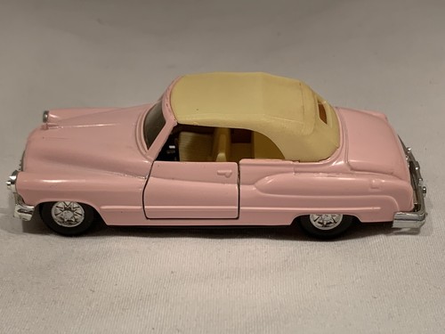 1950 Pink Buick Convertible (Top Up) 1/43 Vehicle Car! O Scale - Picture 2 of 15