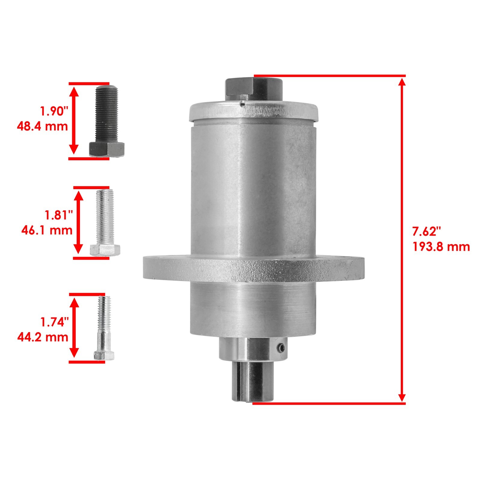 Caltric Spindle Assembly Replacement For Bad Boy Mowers - Fits Multiple Models & Deck Sizes