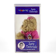 NSYNC Justin Timberlake Rare Bear Limited Edition /35000 Sealed Original Package