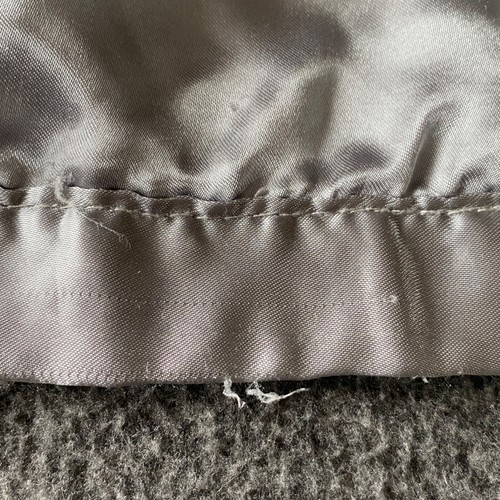 Gray Elephant White Stripe Satin Security Blanket Baby Lovey Circo Target Plush - Picture 9 of 11