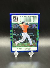 2017 Panini Donruss Mark Trumbo #D-7 Dominators Blue Card #’D 190/249