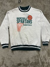 Vintage Signal Sports Crewneck Sweater Hughesville Spartan 93 Size XL USA MADE
