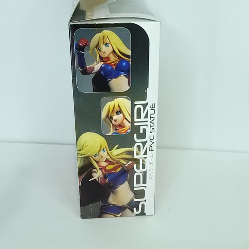 DC Direct Ame-Comi Heroine Series Supergirl Blue Suit Variant PVC Statue Brand - Picture 5 of 7