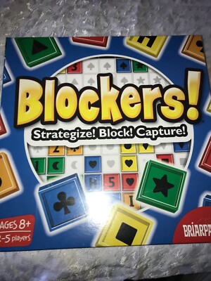 New Old Stock  2010 BRIARPATCH BP80101 BLOCKERS! Strategy BOARD GAME Sealed 8+