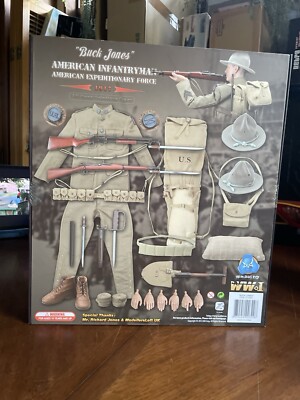 DRAGON IN DREAMS DID 1/6 US WW I BUCK JONES AMERICAN INFANTRYMAN