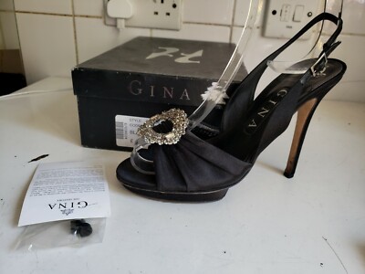 black slingback heels