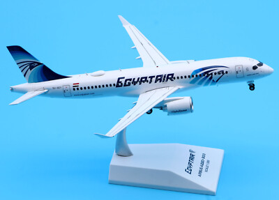 JC Wings 1:200 Egyptair Airbus A220-300 Diecast Aircraft